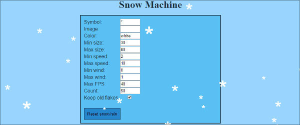 Snow Machine